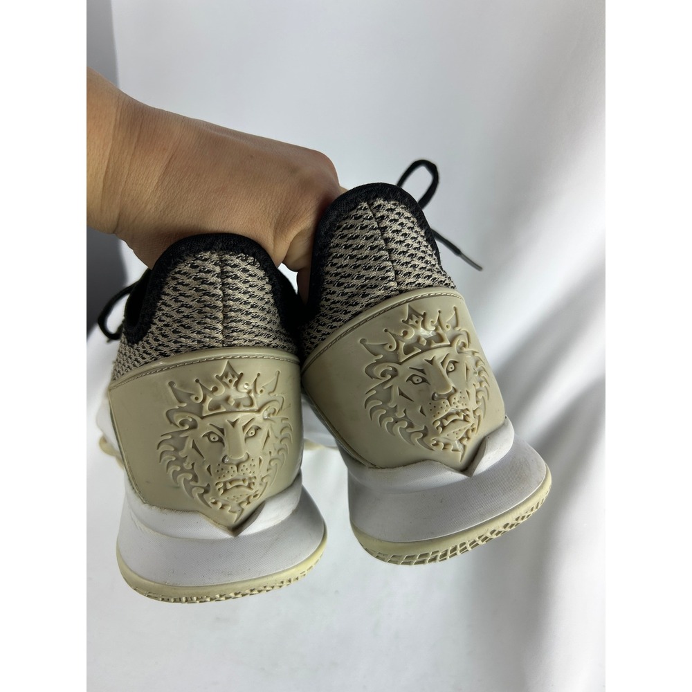 Nike Basketball Sneakers LeBron Witness 4 Athletic shoes Tan Lime Green Black 7Y - Picture 4 of 10
